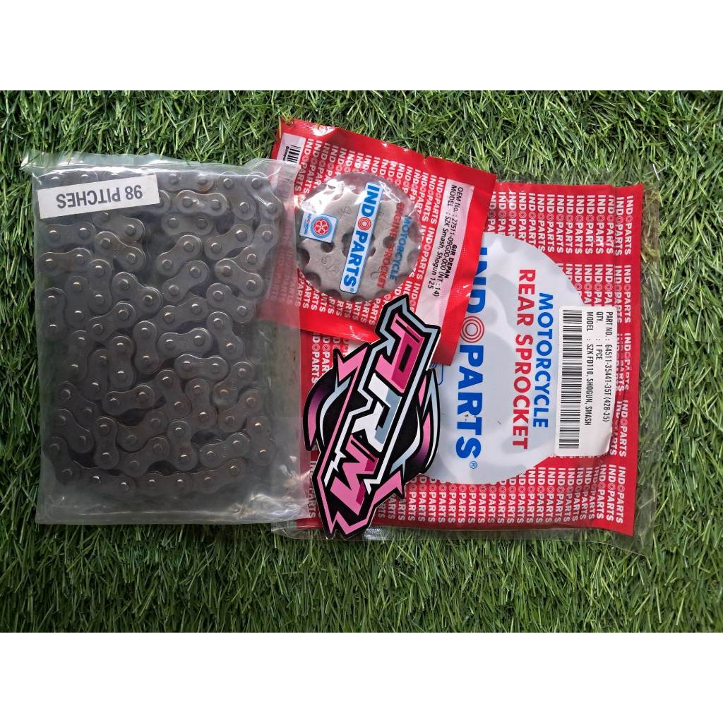GEAR SET SUZUKI FD110/SHOGUN/SMASH INDOPART GEAR PAKET SMA