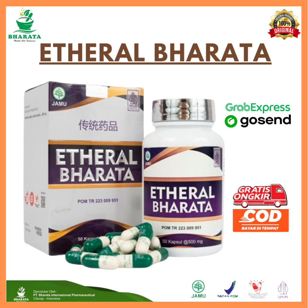 Etheral Bharata Obat Epilepsi Etheral Bharata Isi 50 Kapsul