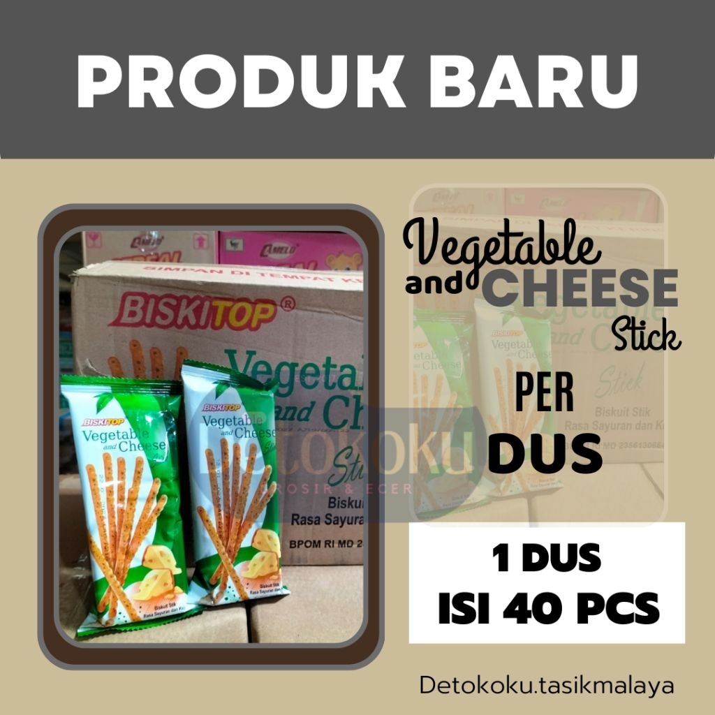 

Biskitop - Vegetable and Cheese Stick [PER DUS]