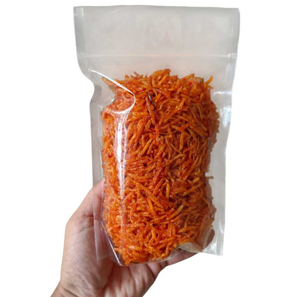 

200gram-Kentang Mustofa Balado Pedas Manis Renyah Crispy Daun Jeruk