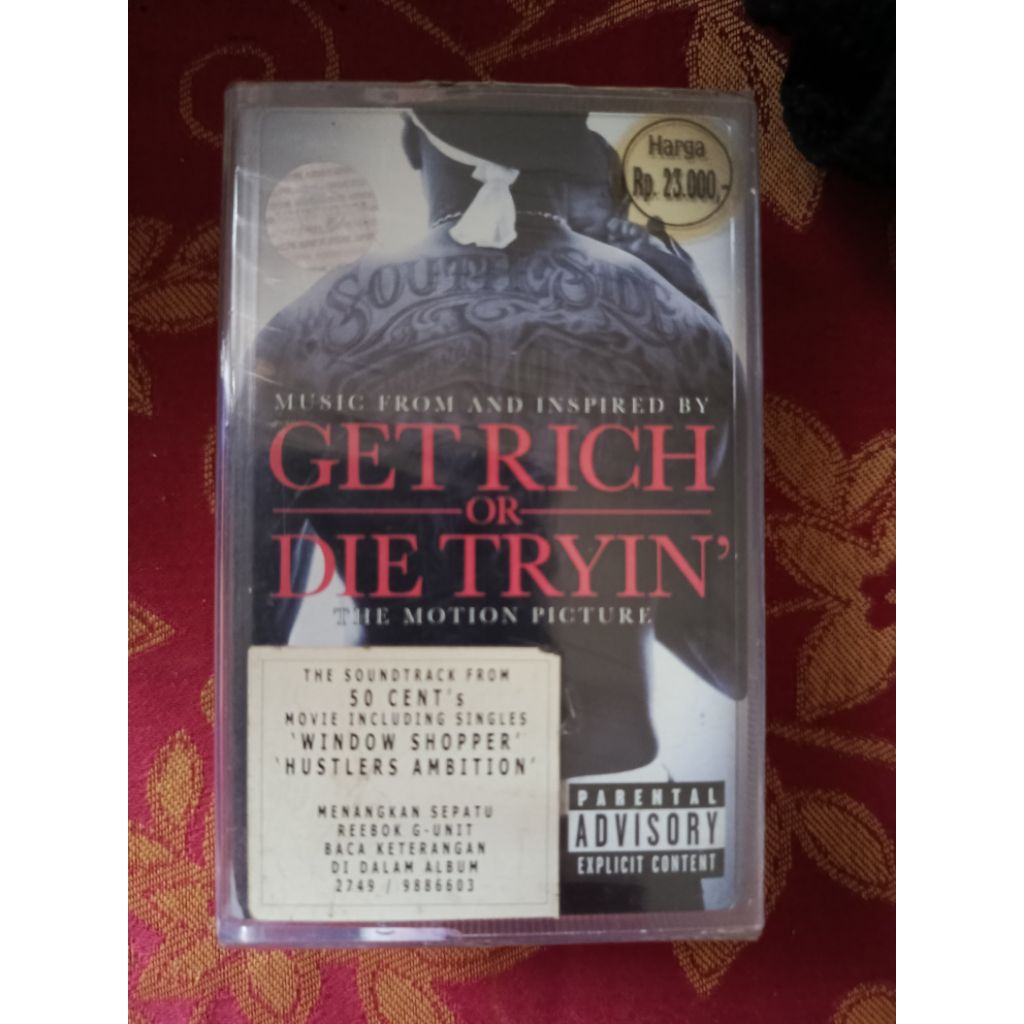 Kaset 50 Cent - Get Rich | Kaset Rap | Kaset Pita Segel