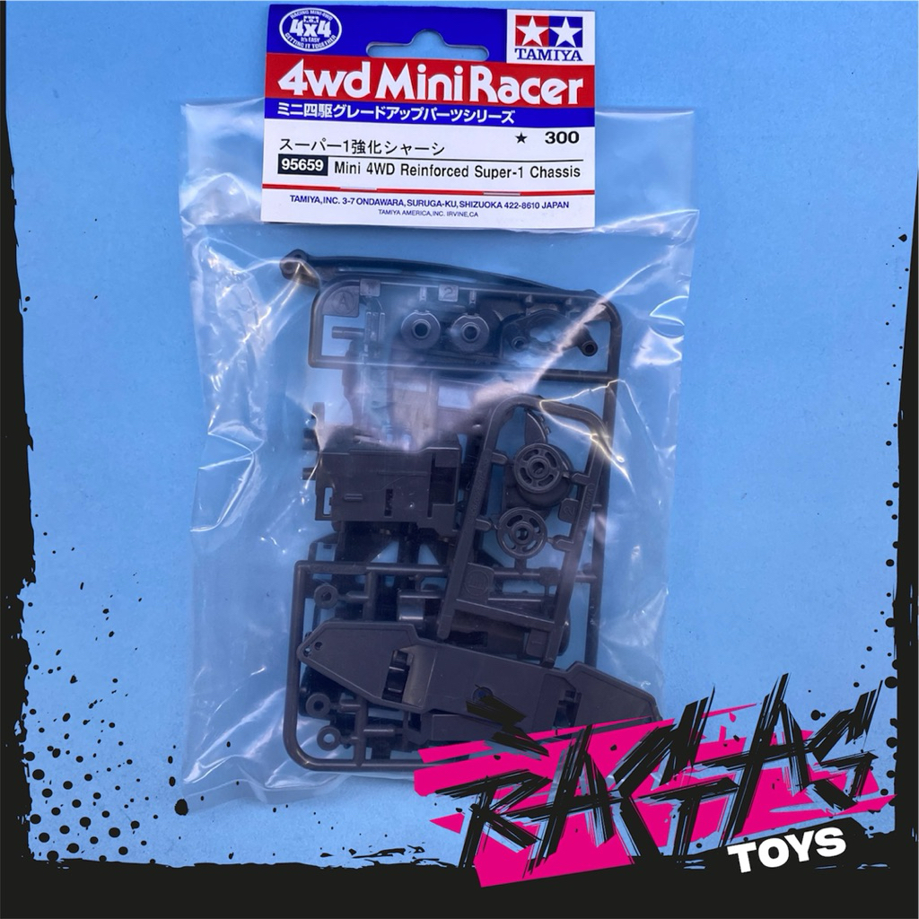 Tamiya 95659 Mini 4WD Reinforced Super-1 Chassis