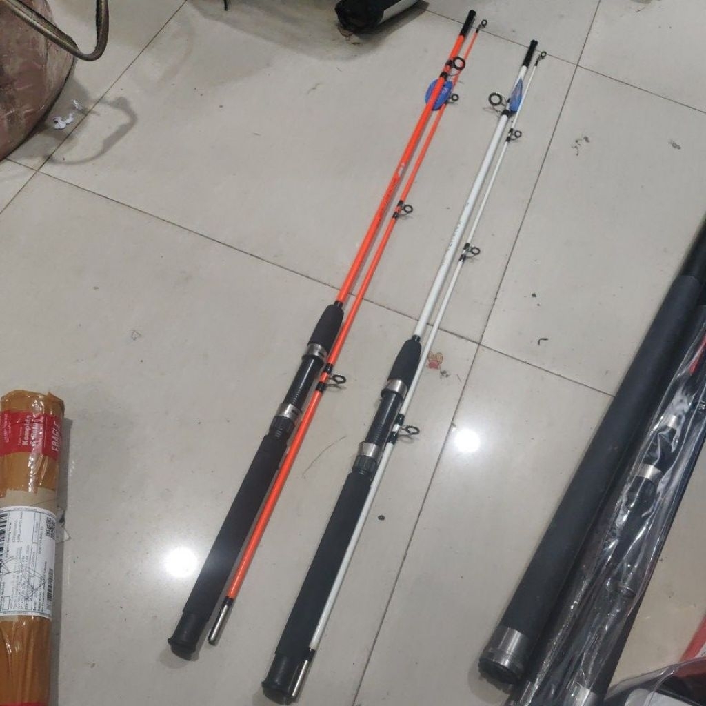 joran fiber solid axella kaikuza 210 solid fiber joran pancing laut