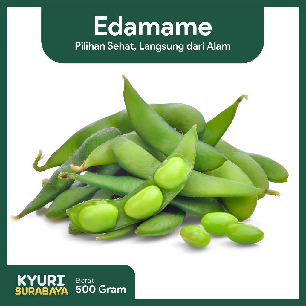 

Edamame / Kedelai muda / Kacang kedelai 500gr