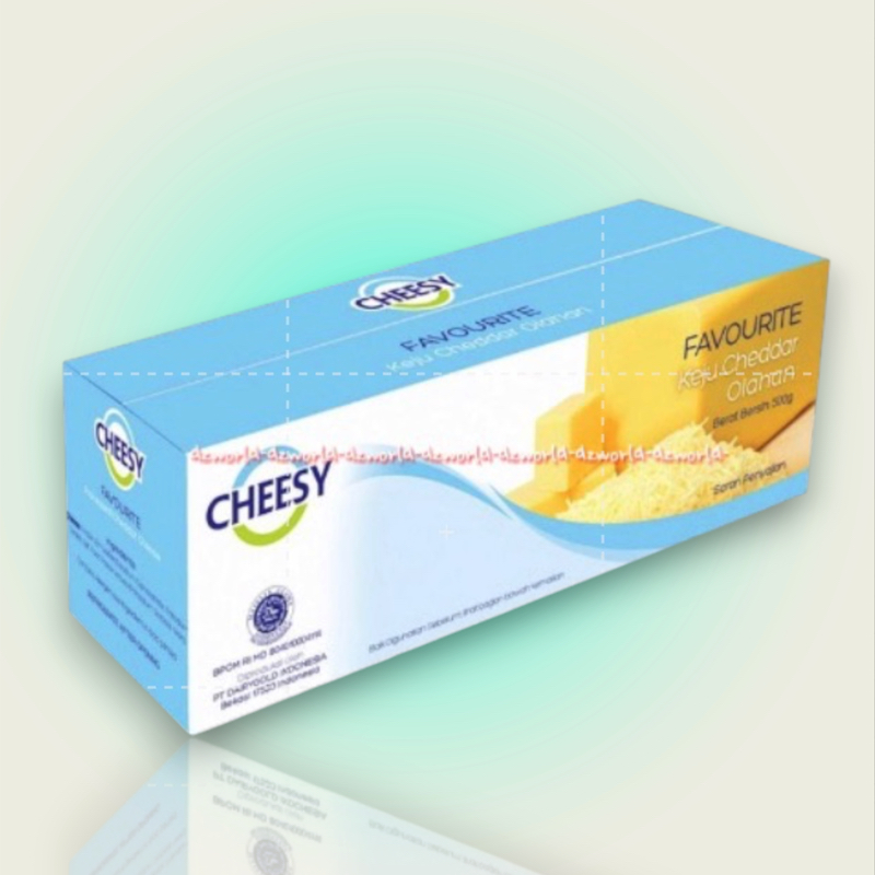

Cheesy 400gr Favourite Processed Cheddar 400gram Cheese Keju Chedar Olahan Chese Keju Blok Chesy Favorite Procesed Cedar