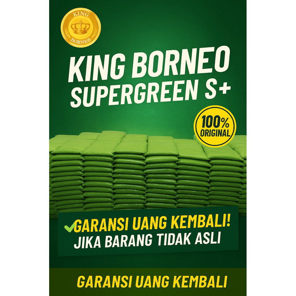 

PRODUK KHUSUS PELANGGAN KINGBORNEO2 5KG BONUS 1KG AGEN DISTIRIBUTOR KALIMANTAN