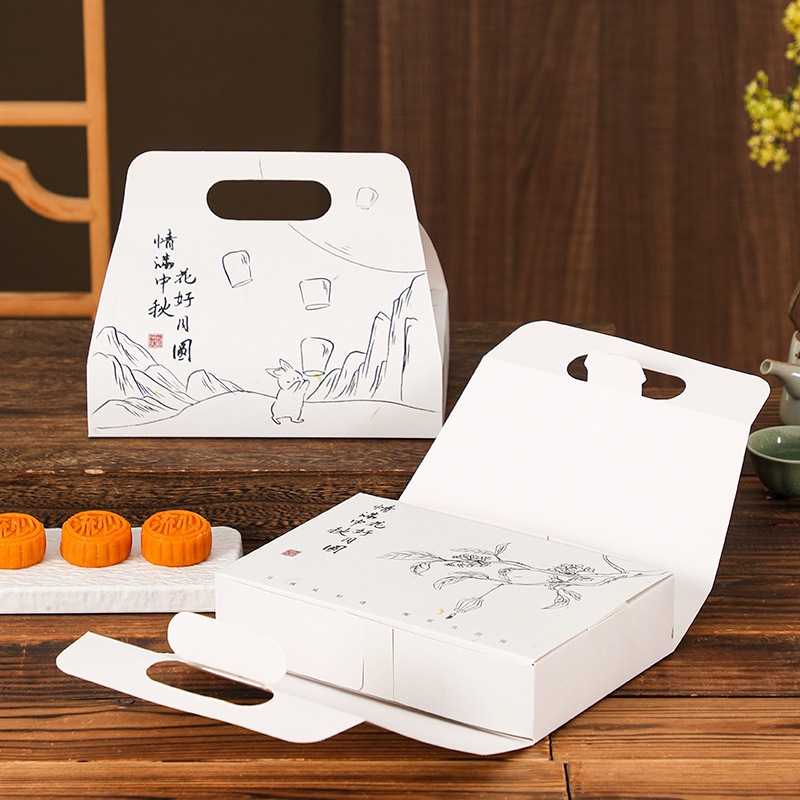 

6 sekat 75gr Mooncake Box. Kotak Mooncake. Box Kue Bulan