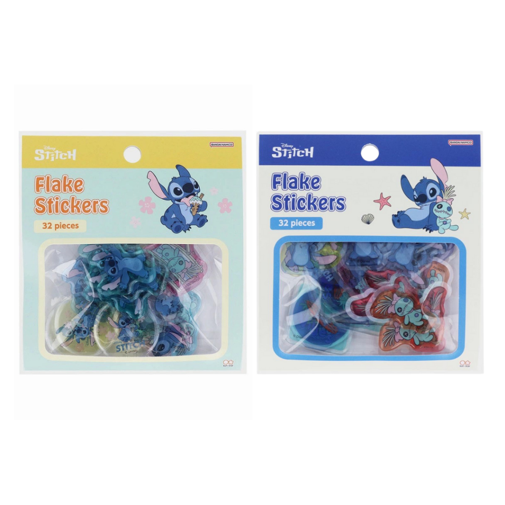 

Sticker Flakes Disney Stitch Summer Waves Flake Stickers Stiker Deco Journal Limited Edition