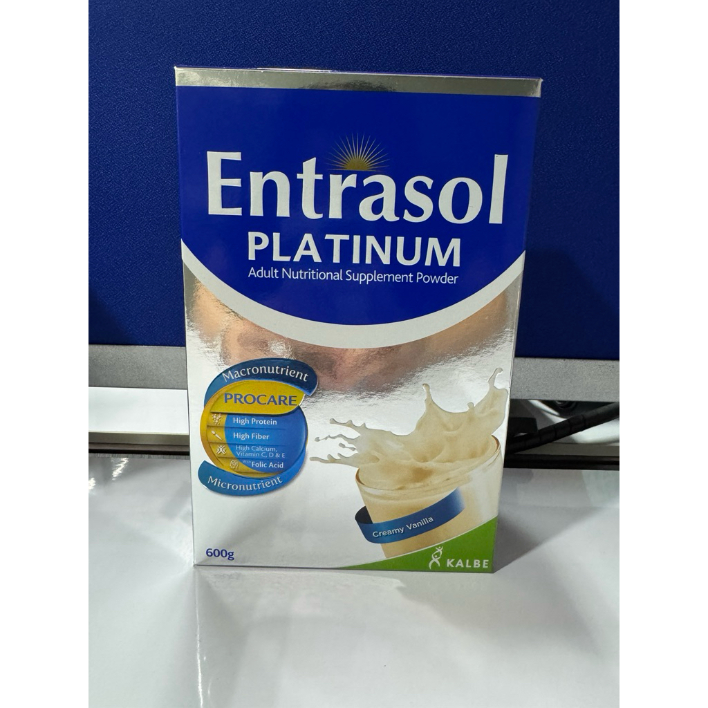 

ENTRASOL PLATINUM 600gram Vanilla