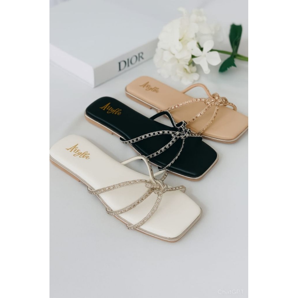 SANDAL_FLat Wanita TERBARU [ARSy collection,30 SIZE:36_42