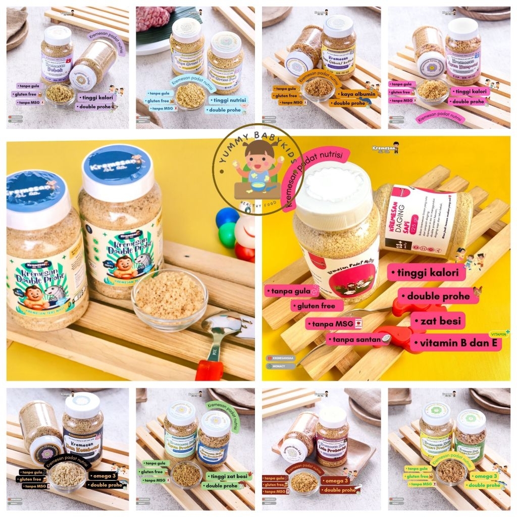 

Kremesan Bebek / Otak Sapi / Hati Ayam / Ikan Tenggiri / Ikan Lele / Ayam Kampung / Kembung / Teri Nasi / Daging Sapi 125 gr - Momacy