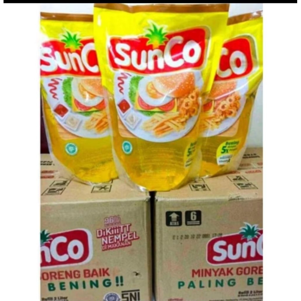 

LANGSUNG KIRIM SUNCO 2L&1L minyak goreng murni bisa kolian(Khusus jatim)