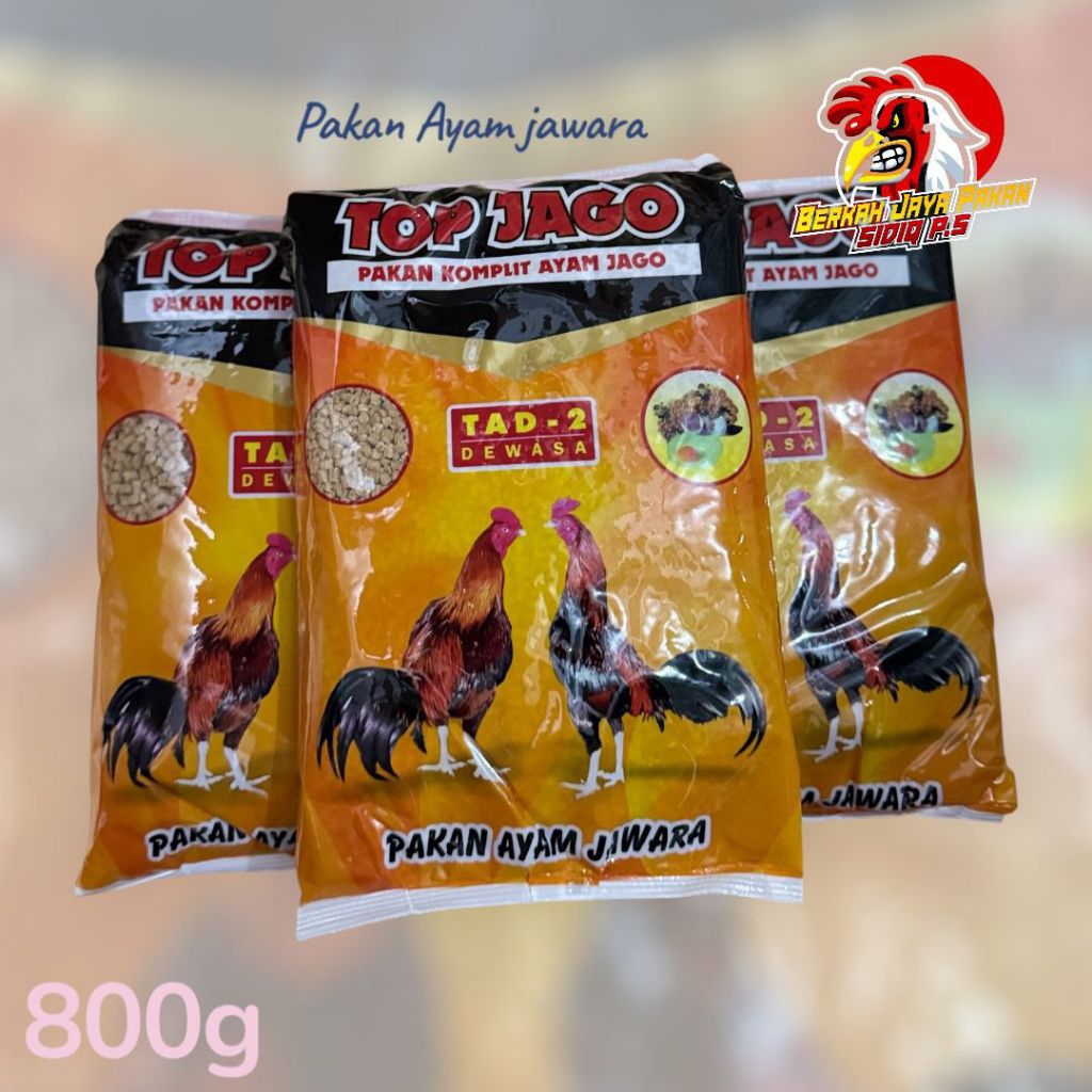 Top jago TAD-2 Top Aduan Pakan Ayam juara Bangkok dewasa vur ayam 800g