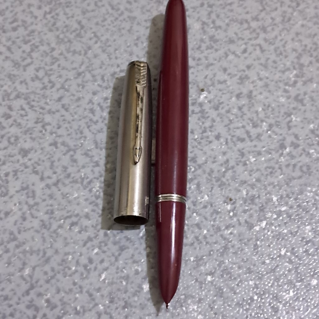 

Fountain Pen pulpen asli vintage Parker 21 Made In USA
