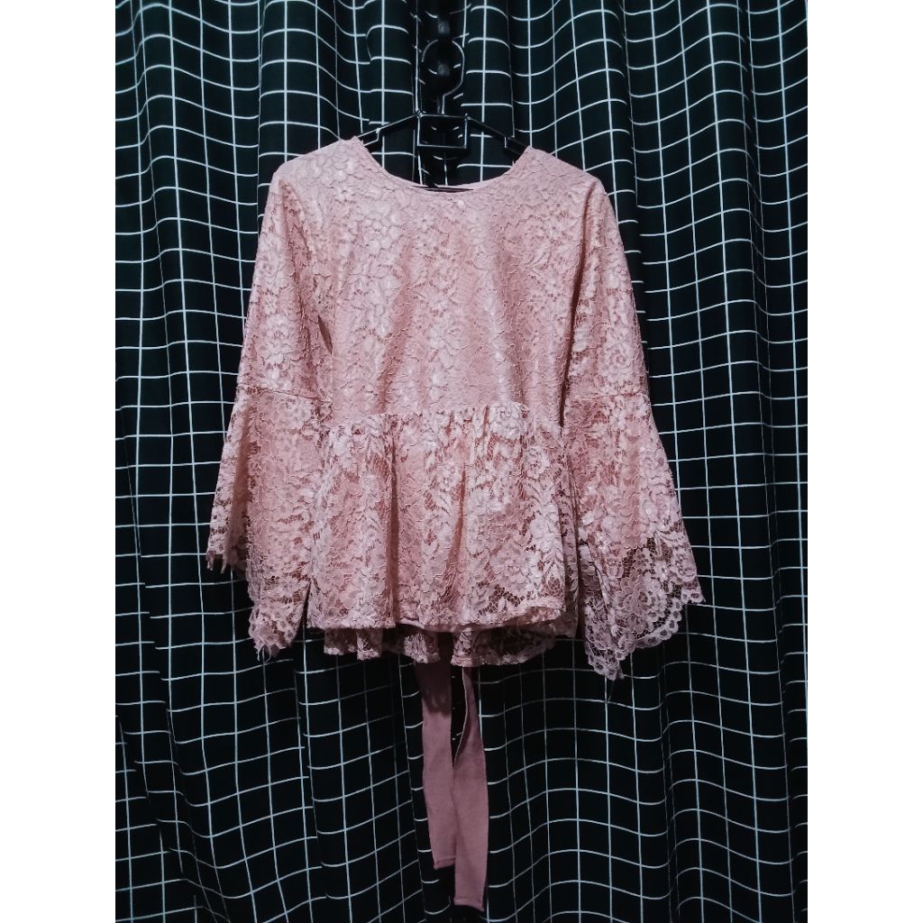 Preloved Kebaya Soft Pink
