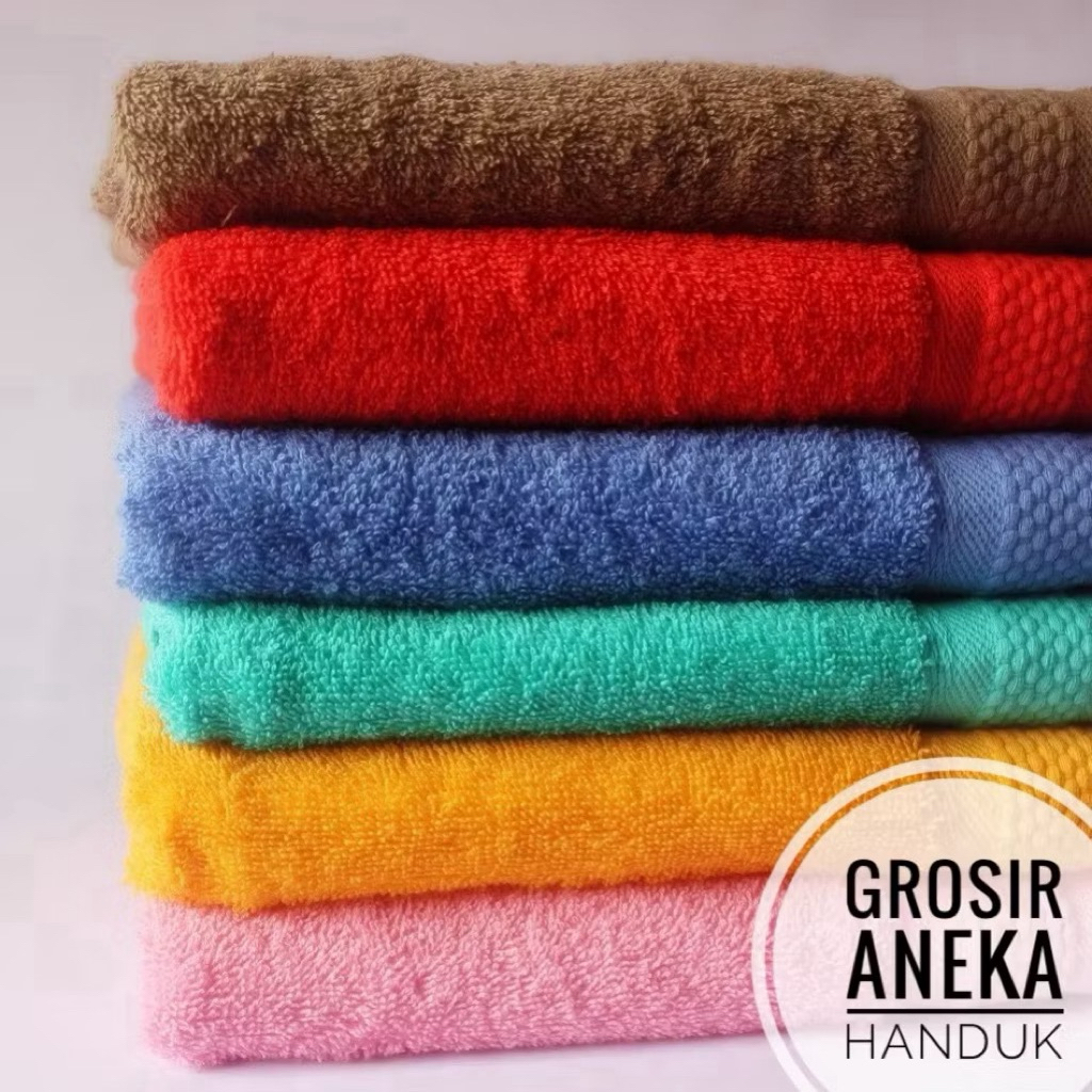 Grosir 1 Lusin (12Pcs) Handuk Mutia 35x80cm Handuk Mutia Sport || Handuk Wajah || Handuk Salon