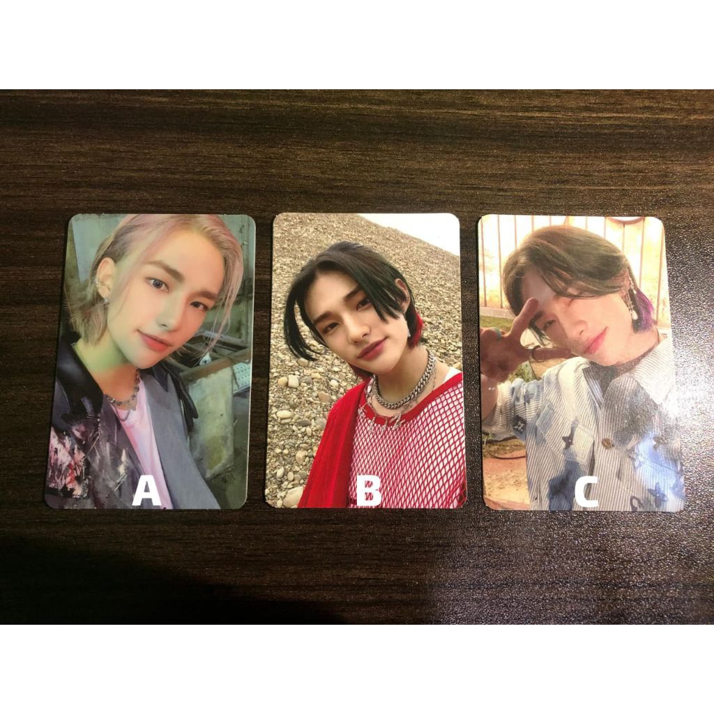 PHOTOCARD HYUNJIN STRAY KIDS OFFICIAL