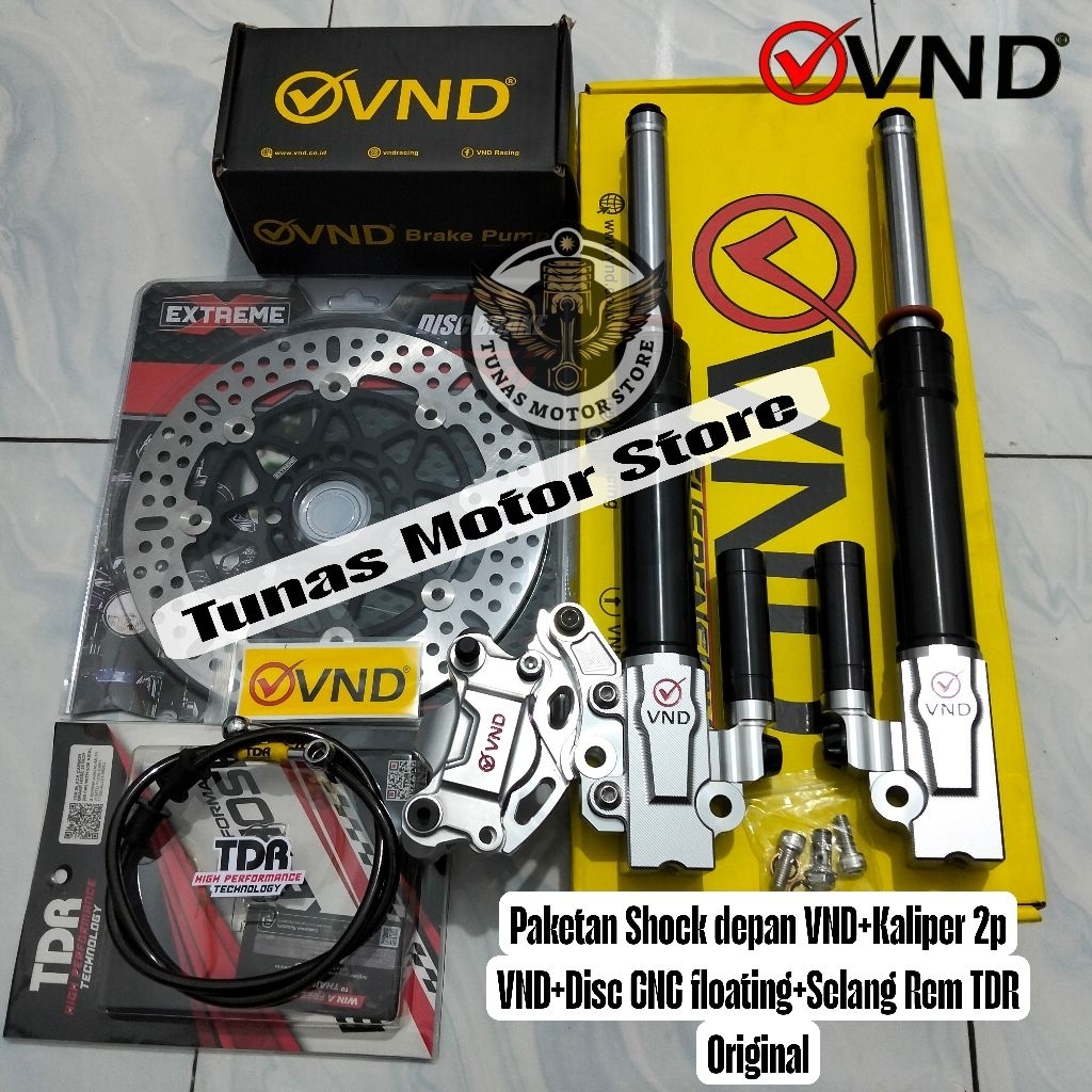 SHOCK DEPAN VND JUPITER Z FIZR MX PAKETAN SHOCK DEPAN VND FIZR VEGA R JUPITER Z MX SET KALIPER 2P
