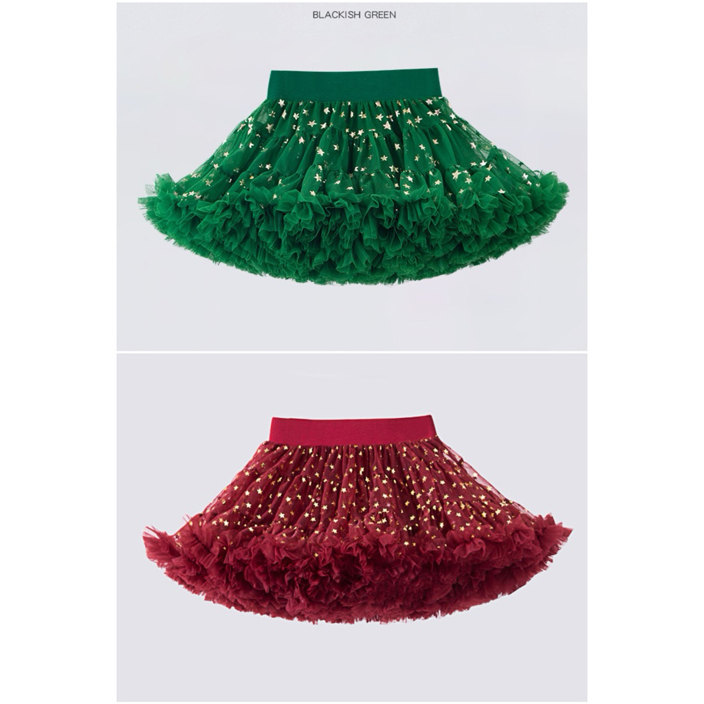 RYUTA rok tutu import anak perempuan 1-6 tahun / rok natal import anak