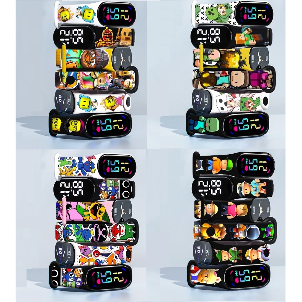 Jam Tangan Anak Digital Game Kesukaan Anak