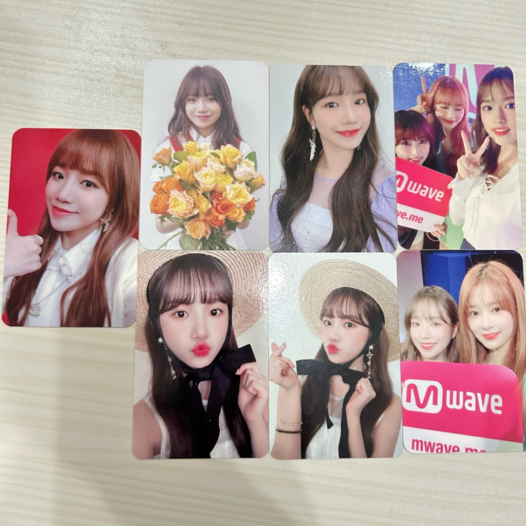 [RARE] IZONE YURI BROADCAST PC BC PHOTOCARD MWAVE YUJIN MINJU CHAEWON NAKO