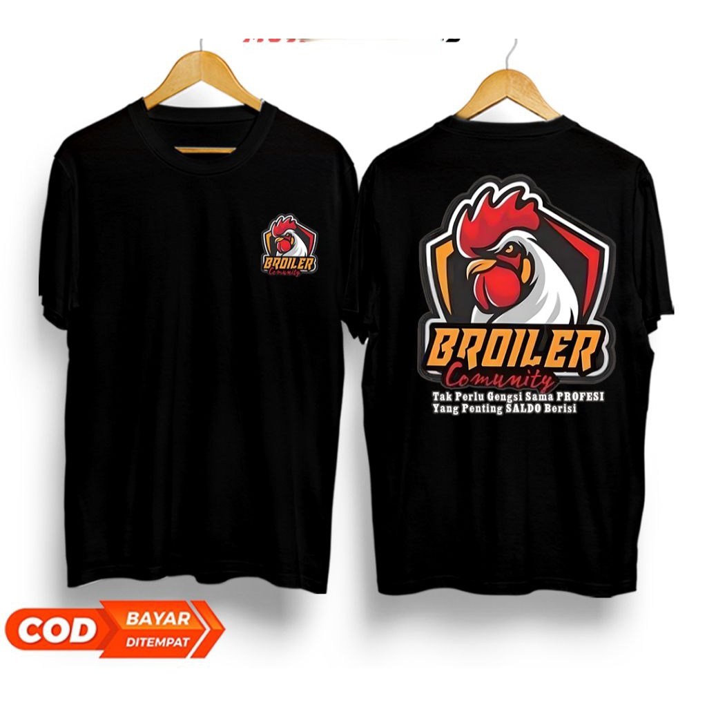 KAOS PETERNAK BROILER//KAOS PETERNAK AYAM