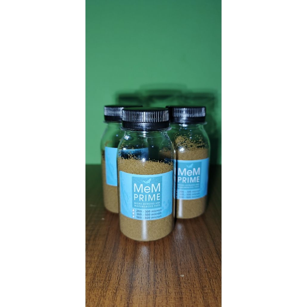 Pelet MEM 200-300 Mikron 50 Gram, Pelet Mem 2/3, Mem 2/3, Pelet Guppy