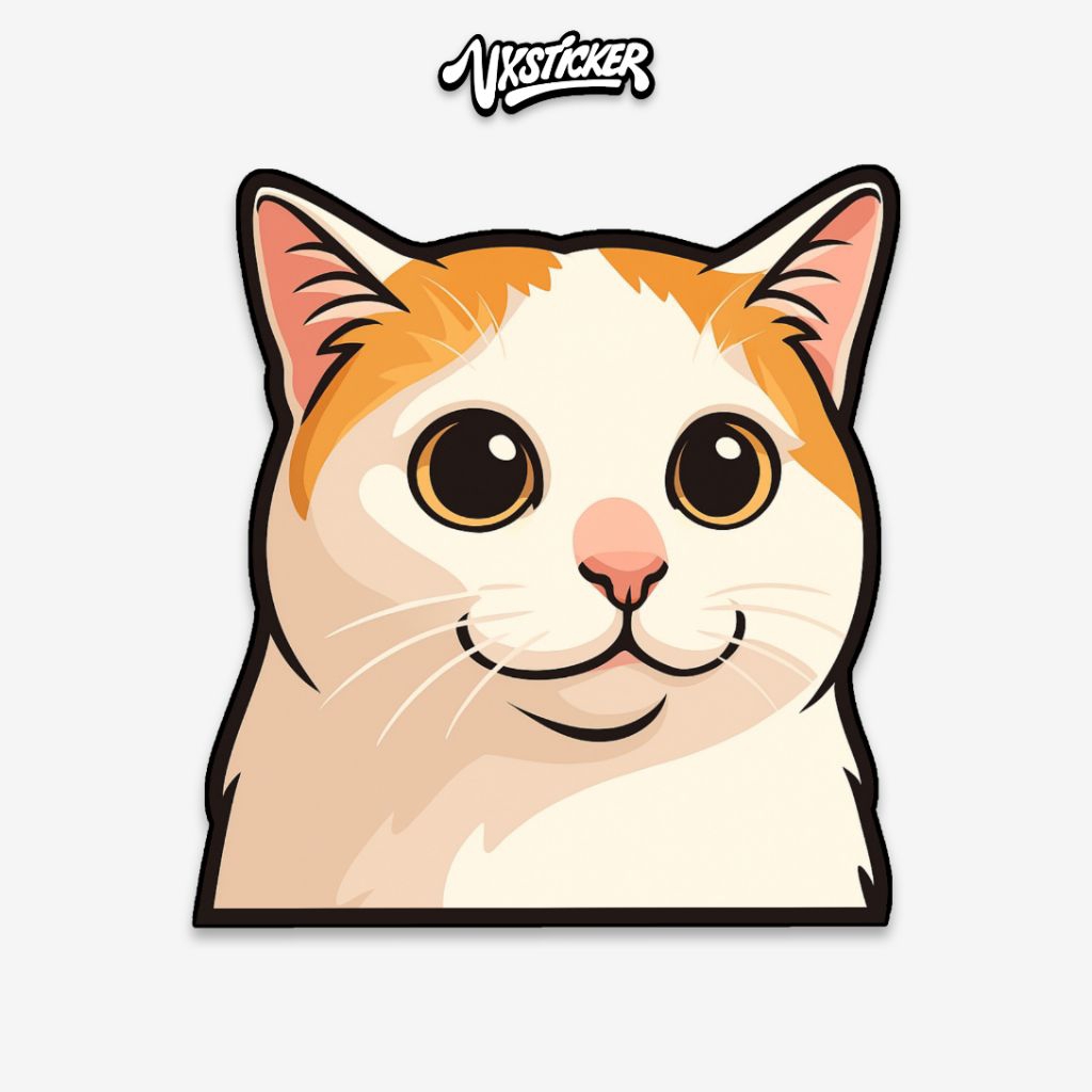 

Stiker/Sticker kucing lucu #59 VXSTICKER