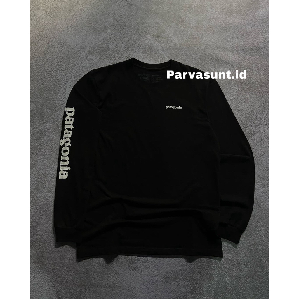 Kaos Lengan Panjang Patagonia Unisex High Quality