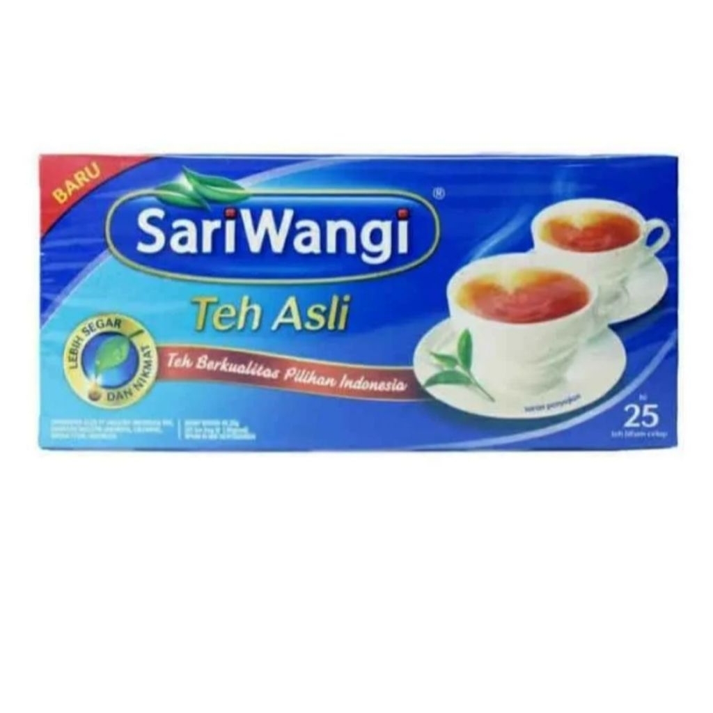 

Teh Celup Sari Wangi Isi 25 Kantong