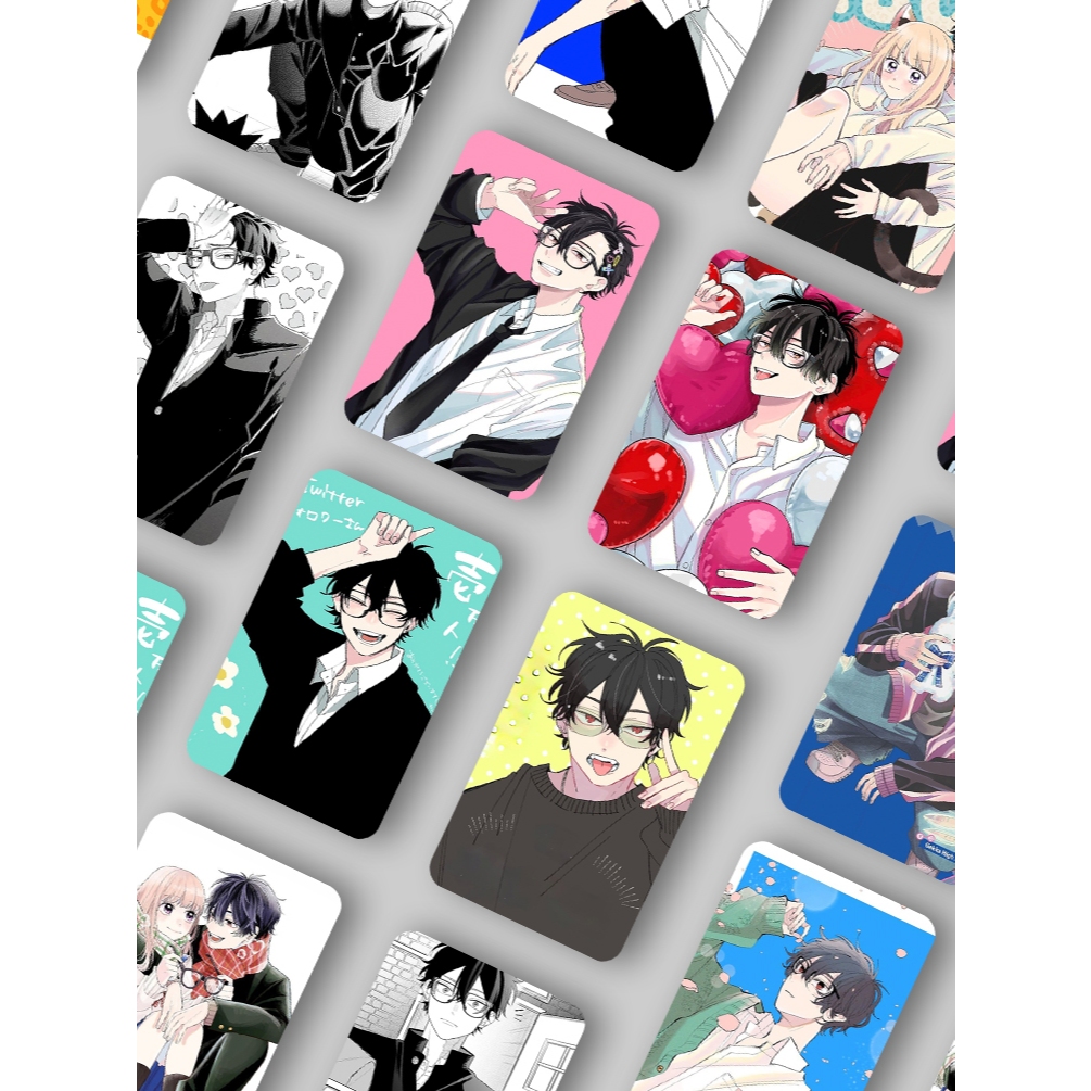 (22 pcs) Koleksi Lomocard / Photocard DAN ICHIKURA black and white & colored mix, Anime Manga Megane