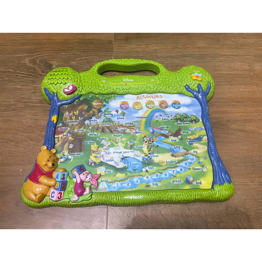 Vtech Disney 80-063803 WTP Learning Board- WINNIE THE POOH TABLET