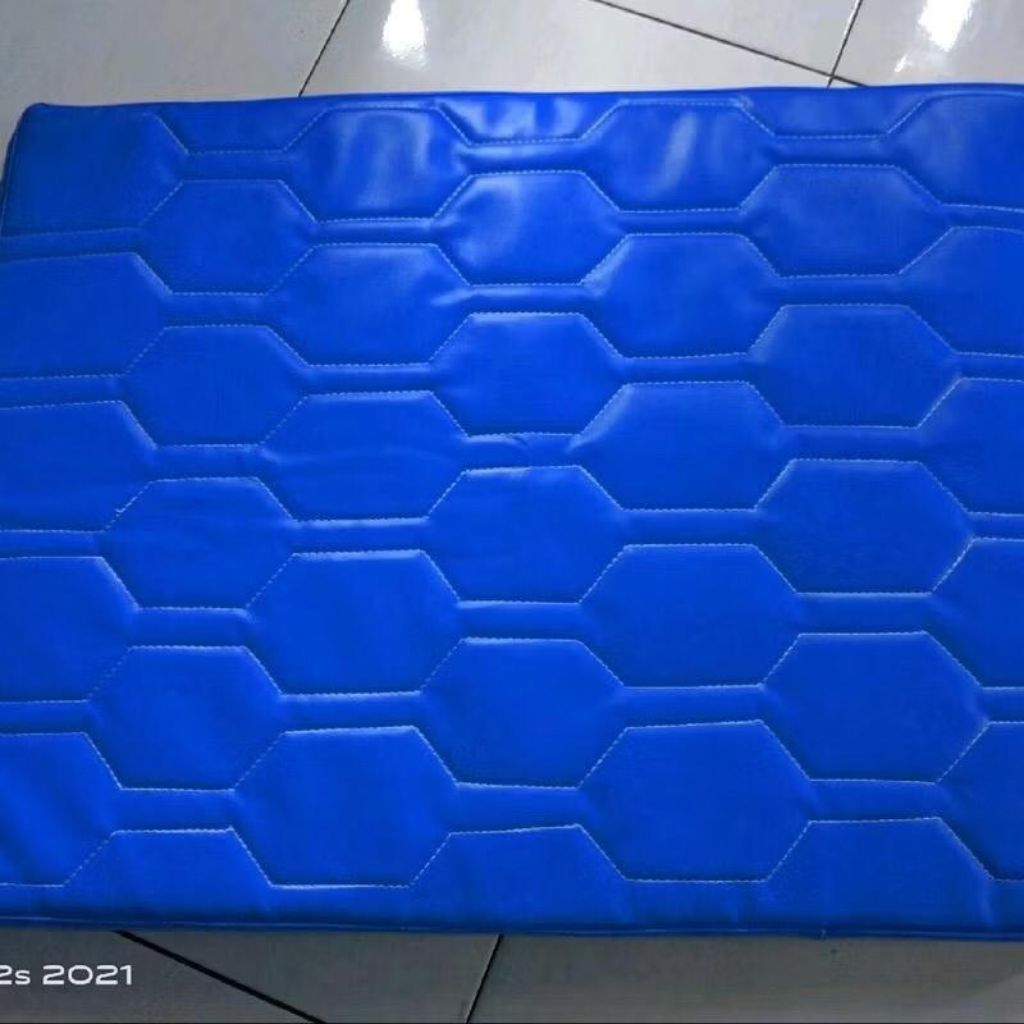 matras kasur pengganti sandaran penumpang mobil truk picup kasur motif sarang tawon tebal busa 5cm