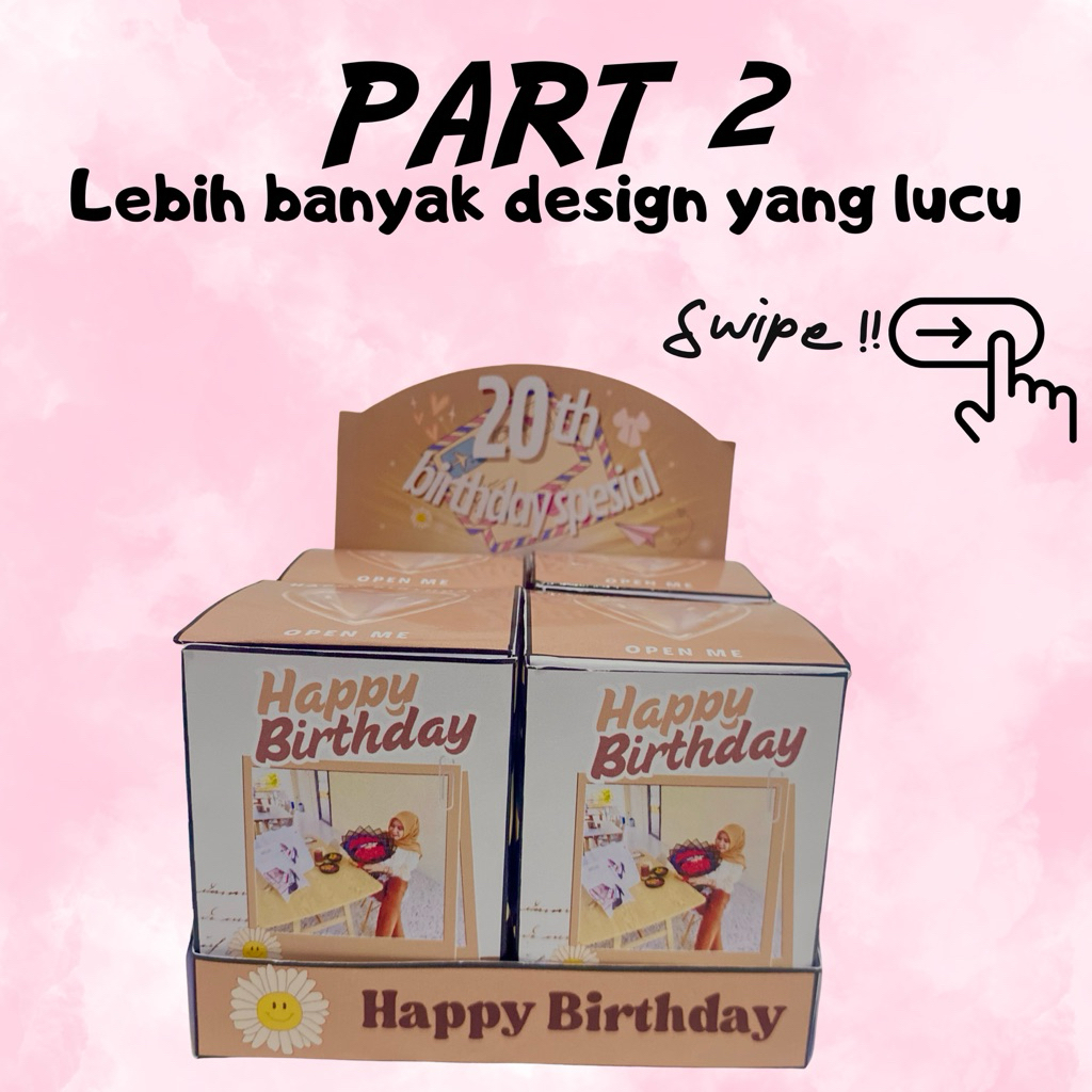 

PART 2 || BACA DESKRIPSI!!!! JUAL BLIND BOX CUSTOM MURAH BISA COD | BEBAS REQUEST DESIGN DAN WARNA | KOTAK KADO CUSTOM