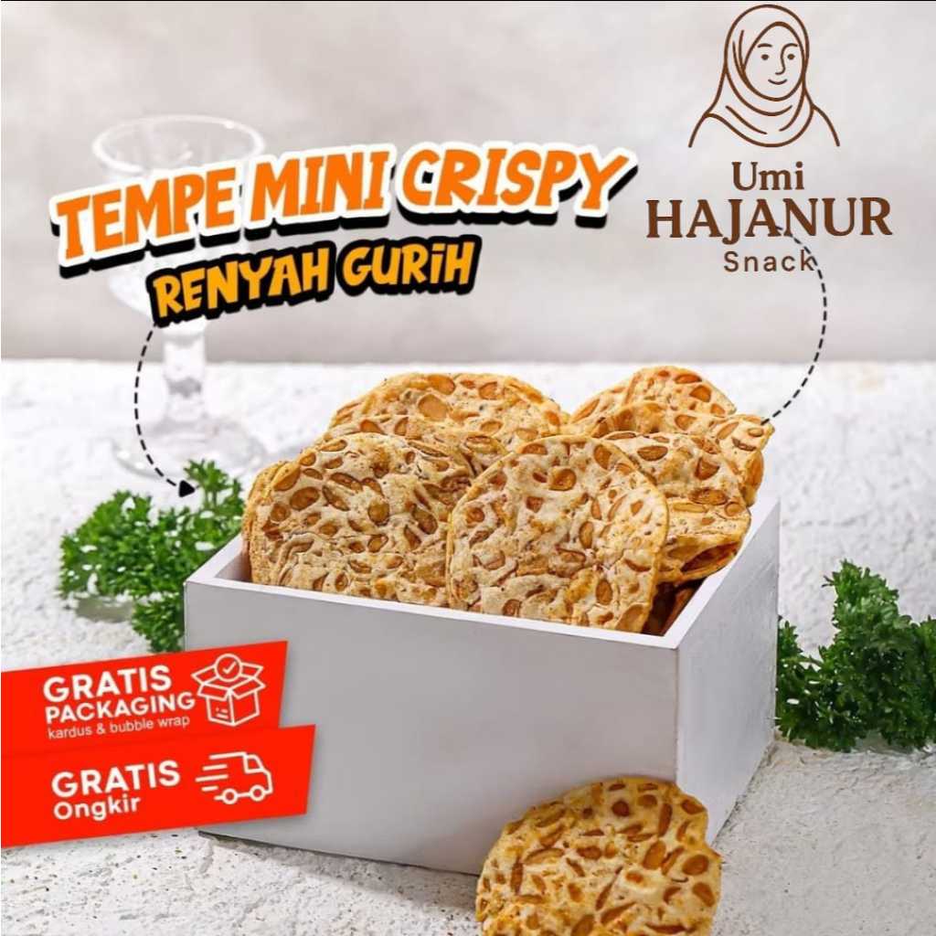 

KERIPIK TEMPE SAGU MATANG isi 1kg dapat 1bal