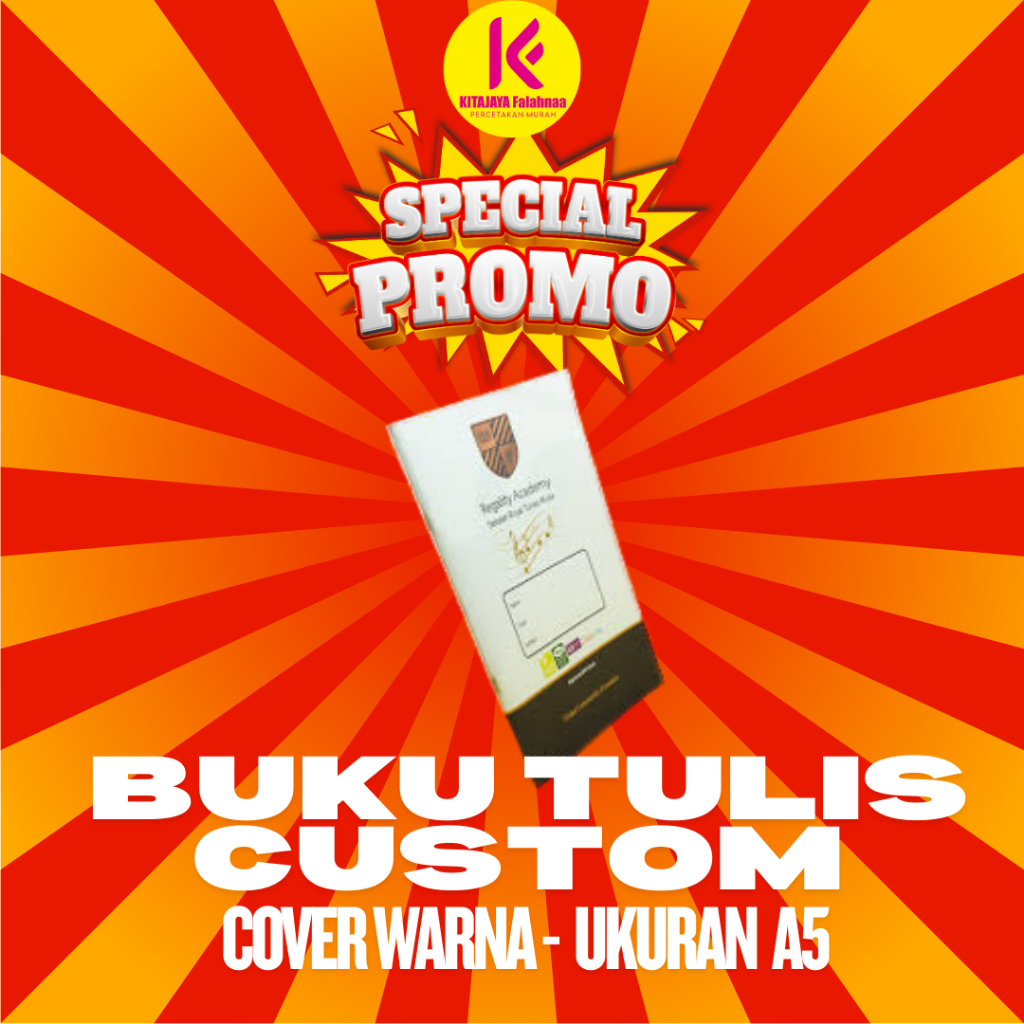 

Buku Tulis Custom