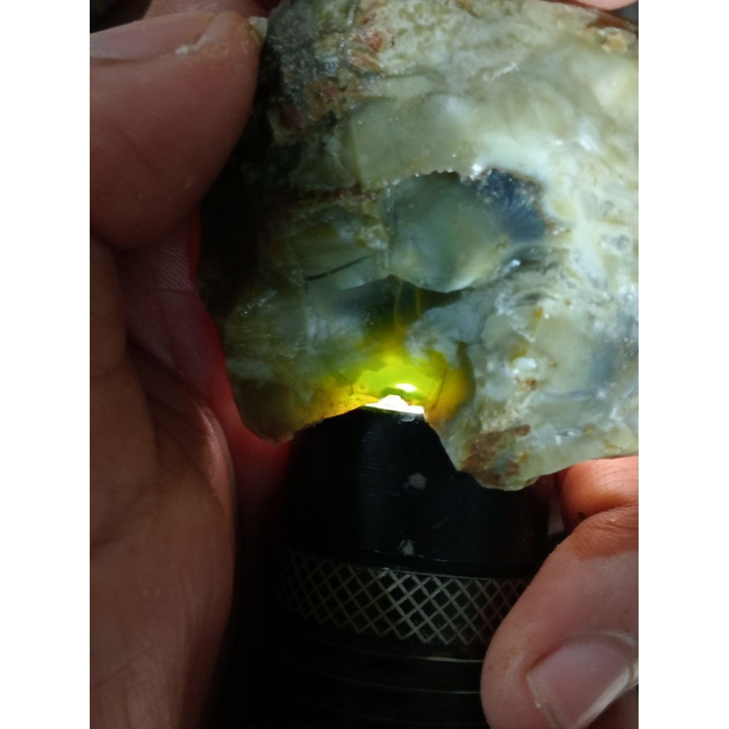 

satu bongkah hijau garut