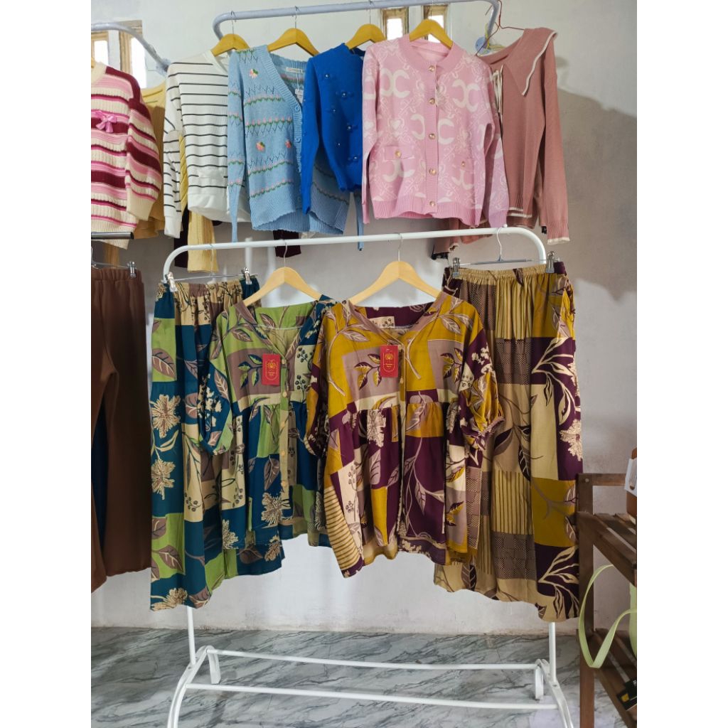 daster, daster daily, setelan daster, daster celana atasan