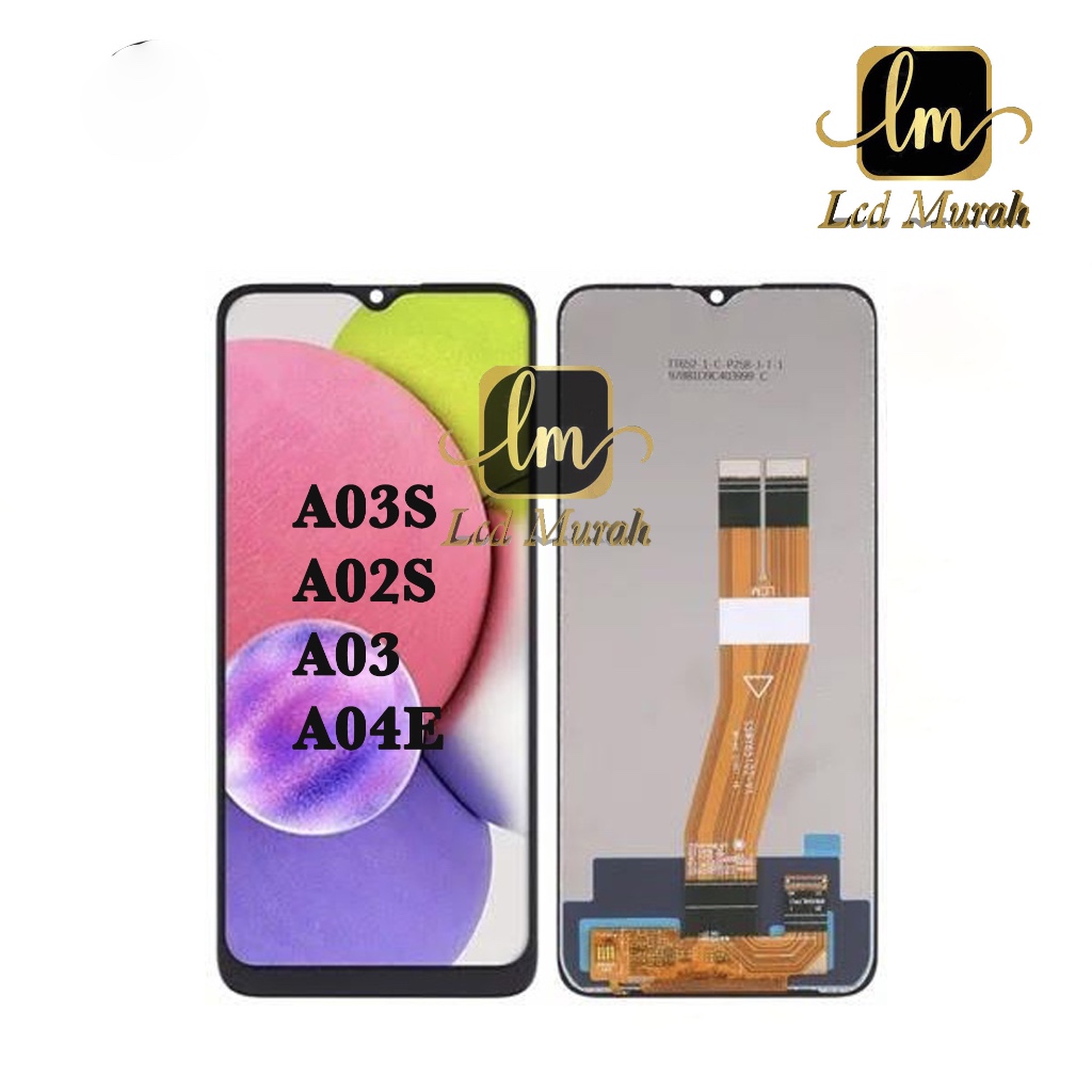 LCD MURAH For Samsung A03s SM-A037 - A02s - A03 - A04e FULLSET+TOUCHSCREEN