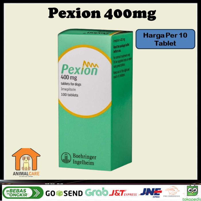 Pexion 400mg - Obat Epilepsi Anjing - Harga Per 10 Tablet