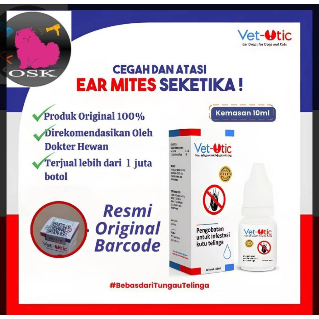Vet otic tetes telinga kucing