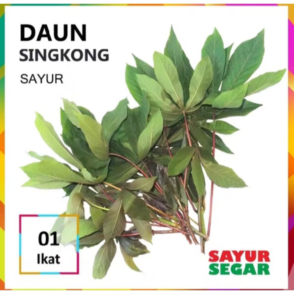 

daun singkong muda per ikat
