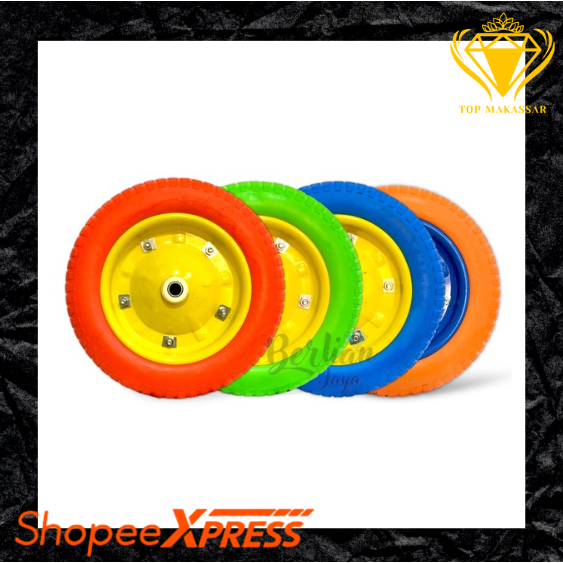 BAN GEROBAK MATI WARNA WARNI