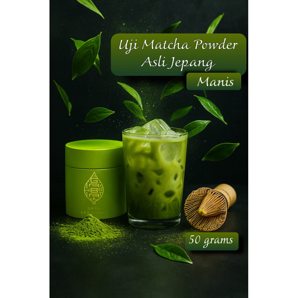 

Uji Matcha Powder Asli Jepang-50 gram - Bubuk Matcha untuk Latte, Milk Tea & Minuman Kafe