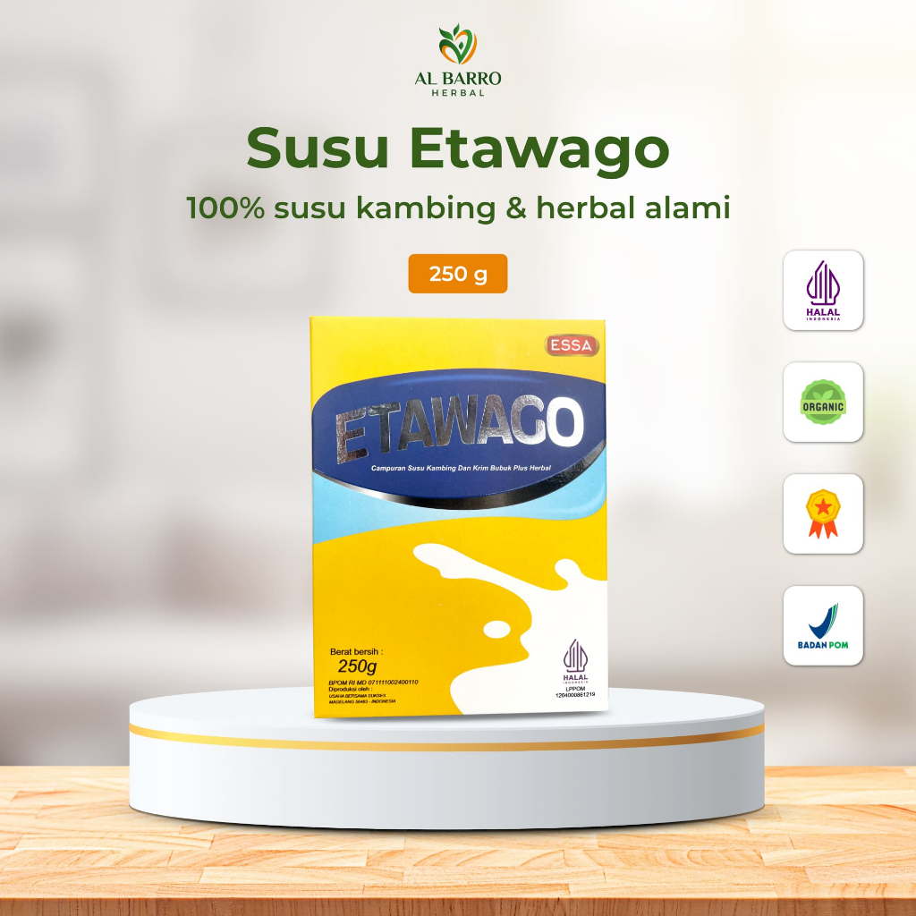 

ETAWAGO | Al Barro Herbal - Susu Herbal untuk Menjaga Kesehatan Tulang dan Sendi - 250 gr