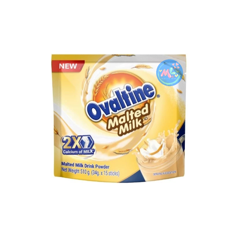 

OVALTINE MALTED MILK STICK 510g (34g x 15s)