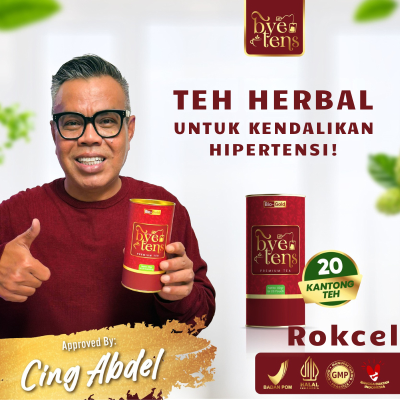 

Bye Tens - Hipertensi | Teh Herbal Daun Teh Hijau,Mengkudu Dan Seledri, Bantu Menurunkan Gula Darah