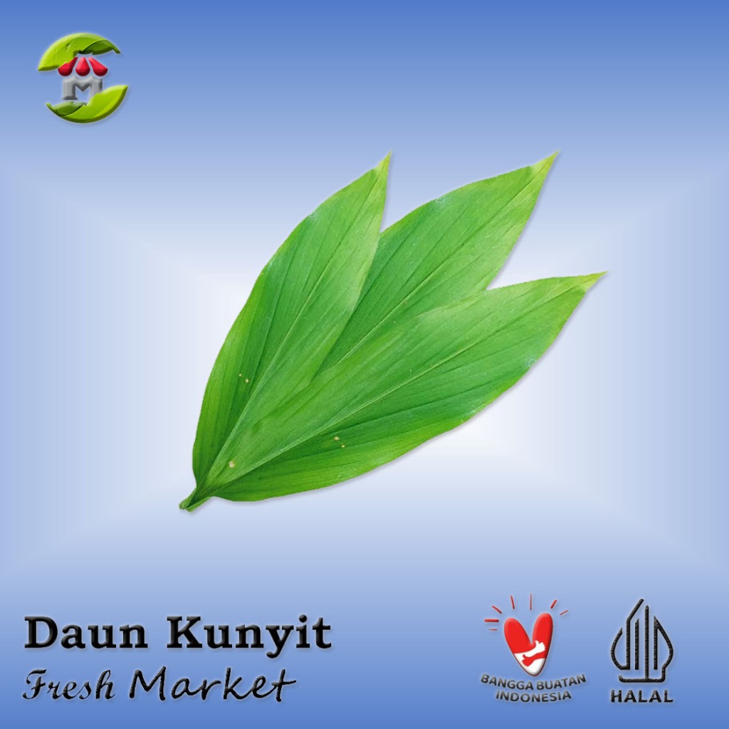 

[BOGOR] Daun Kunyit Per Pack 5 Lembar