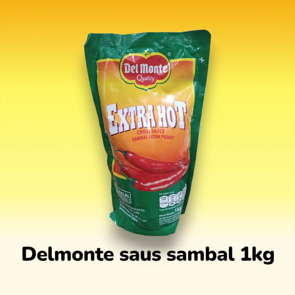 

DELMONTE SAUS SAMBAL EXTRA HOT 1KG