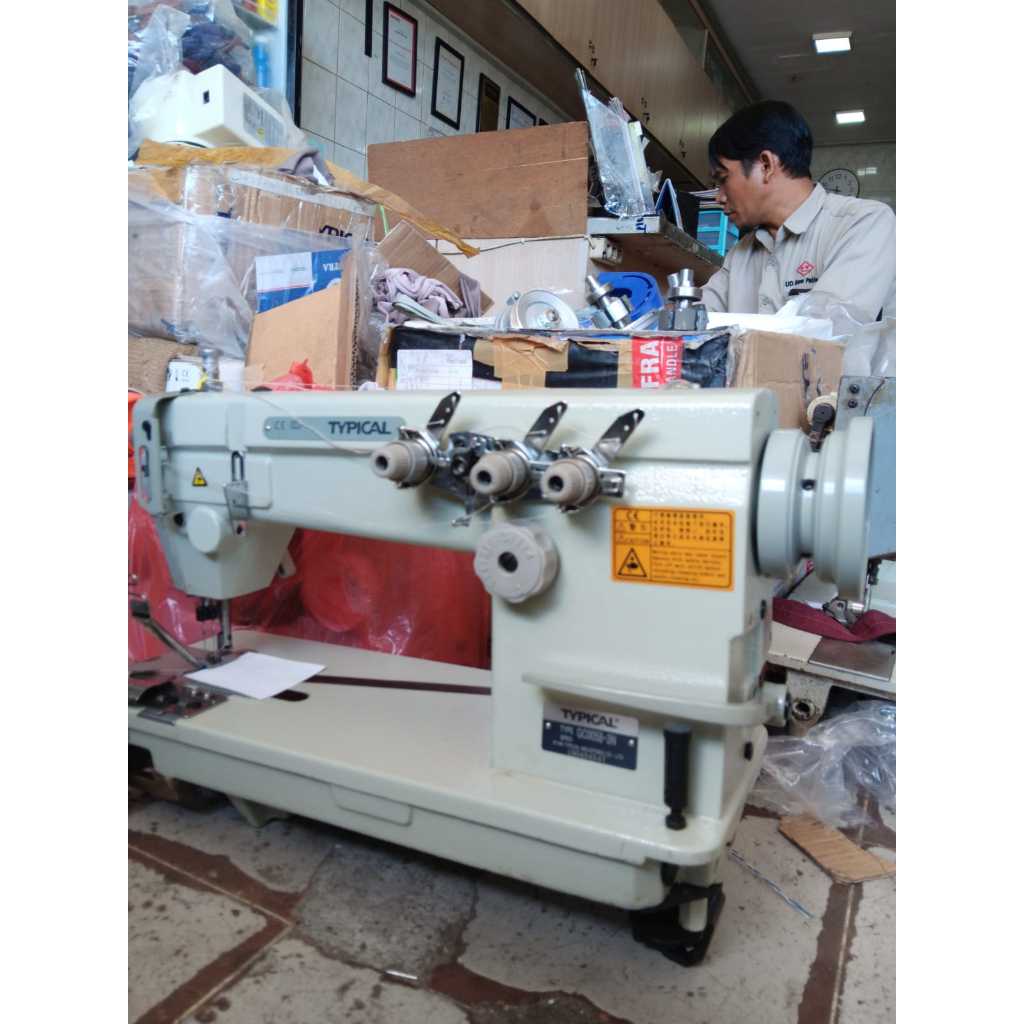 Mesin Jahit Typical 0058 - 3 Komplit Set Rante Jarum 2 3 Baru